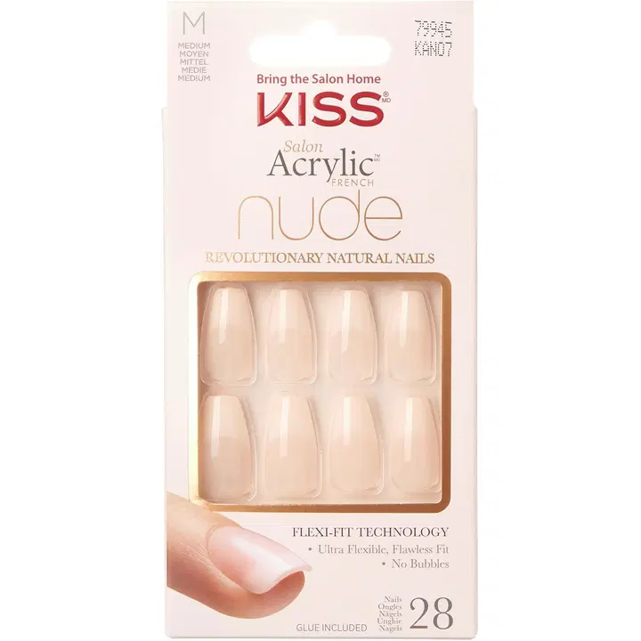 Kiss Salon Acrylic kunstküüned Nude