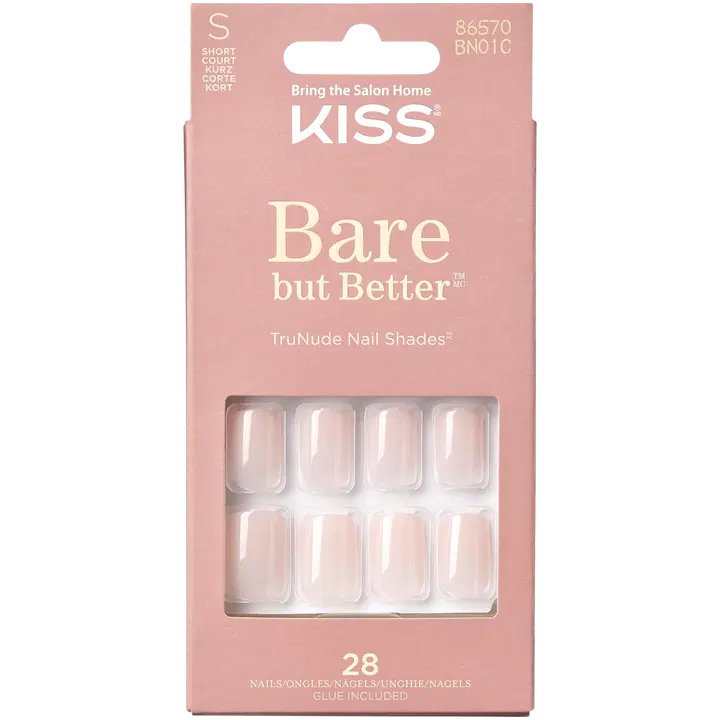 Kiss Bare But Better kunstküüned Nudies