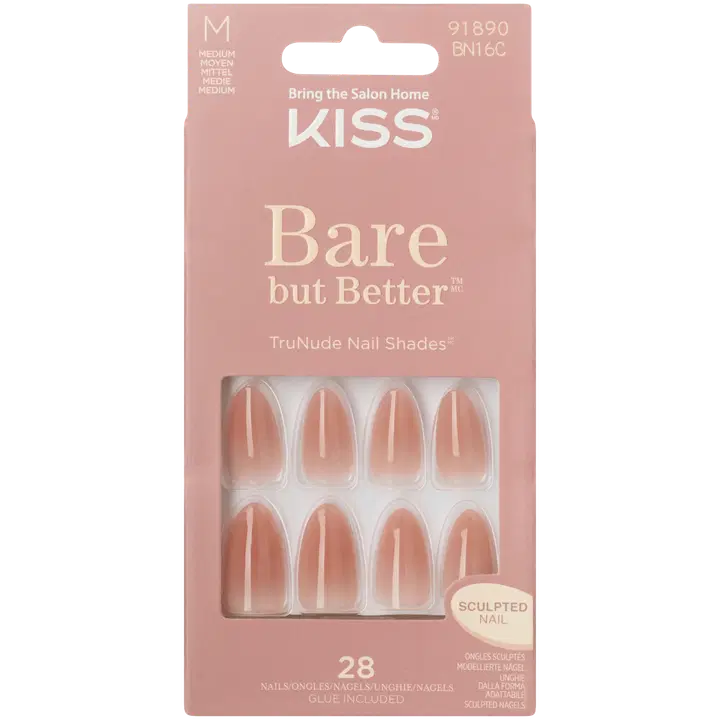 Kiss Bare But Better kunstküüned Fairest Nude