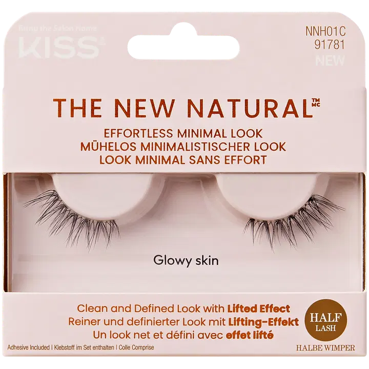 Kiss The New Natural Half Lash kunstripsmed 01