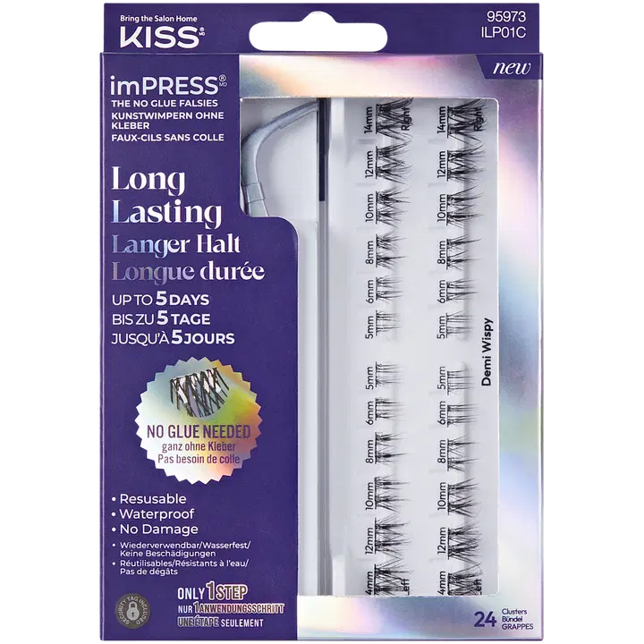 Kiss Impress kunstripsmed Long Lasting 01
