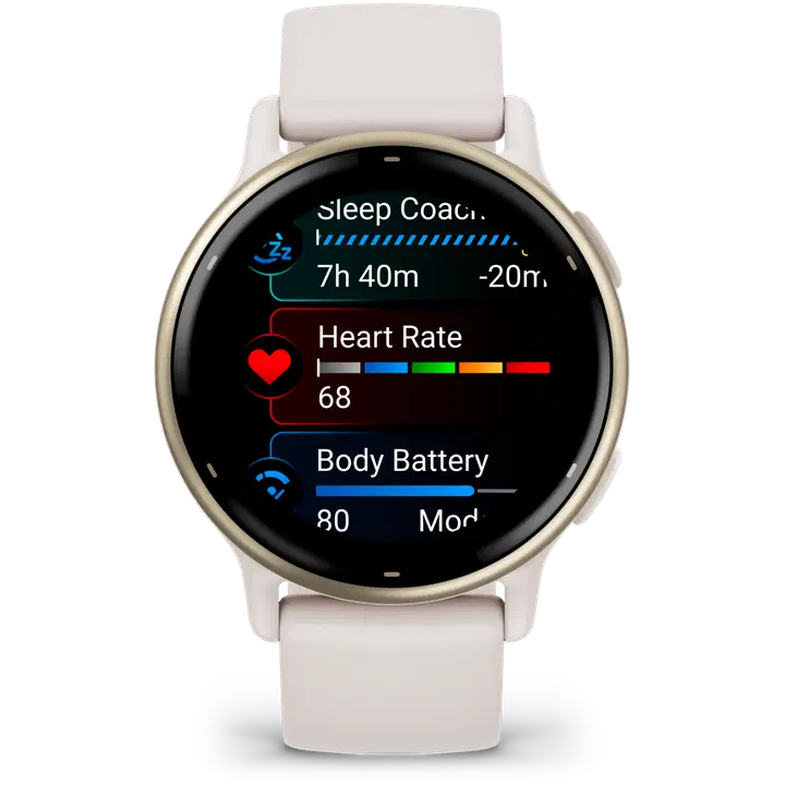Nutikell Garmin Vivoactive 5 valge rihm