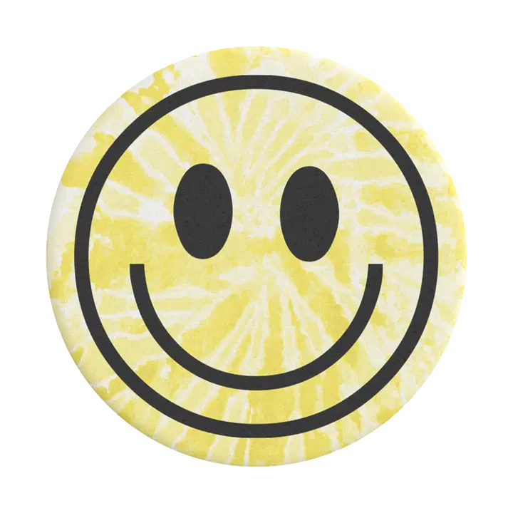 Popgrip tie dye smiley