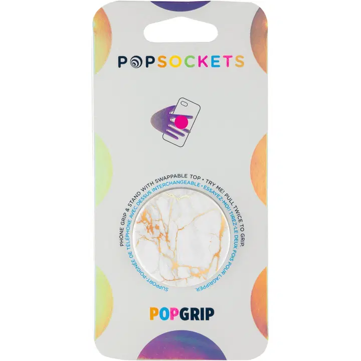 Popgrip gold lutz marble