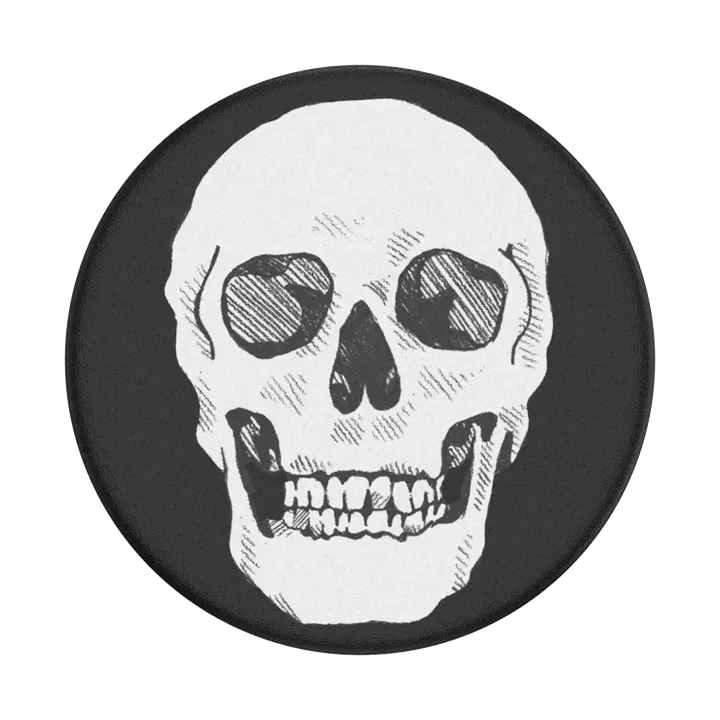 Popgrip shaky bones white