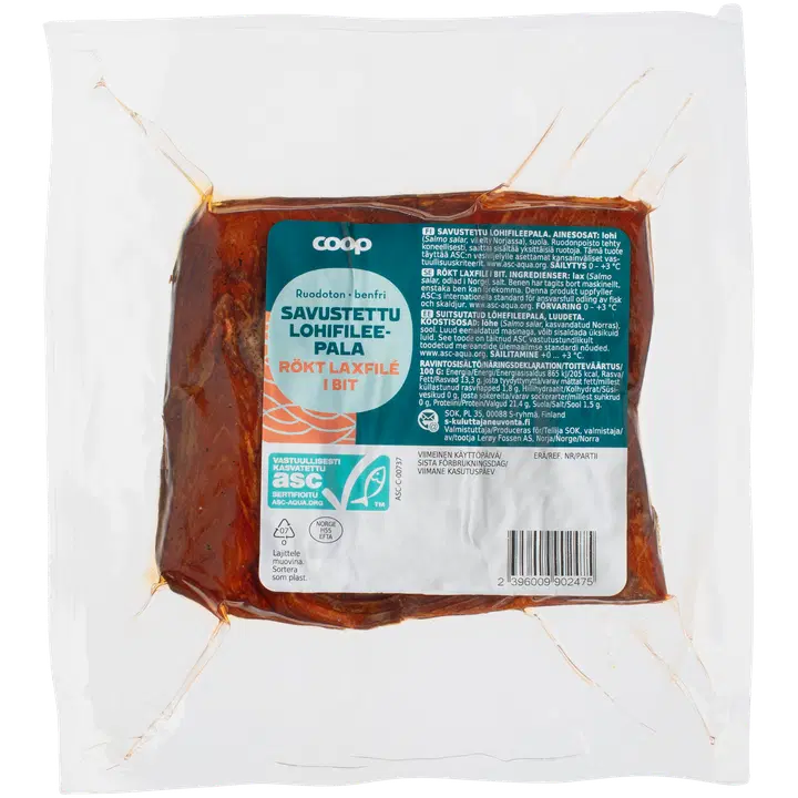 Coop Kuumsuitsu Lõhefileetükk kg