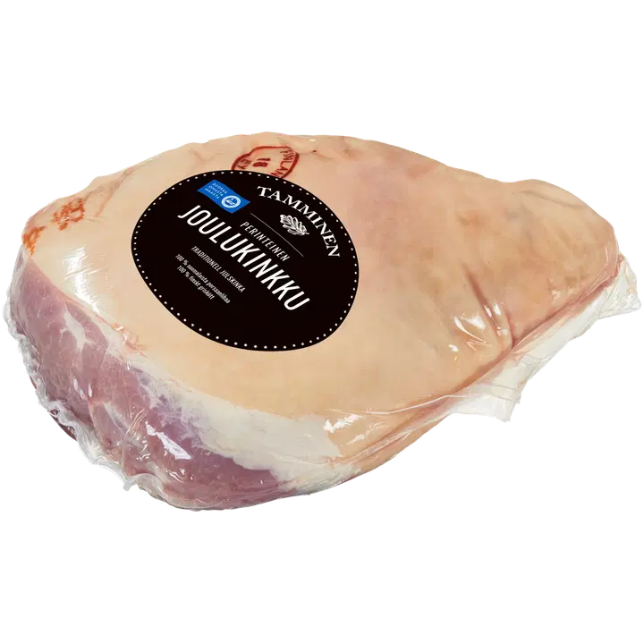 Tamminen perinteinen tuoresuolattu joulukinkku n12kg