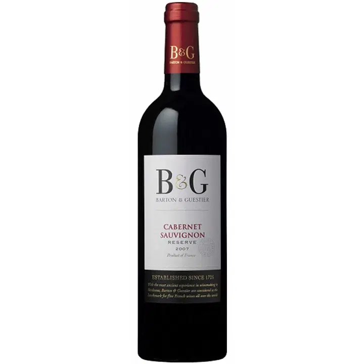 Barton&Guestier Cabernet Sauvignon Reserve KGT vein 12,5%vol 750ml