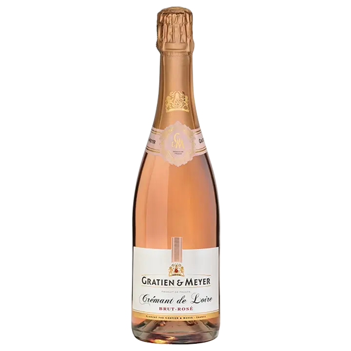 Gratien&Meyer Cremant De Loire Brut Rose KPN kvaliteetvahuvein 12%vol 750ml