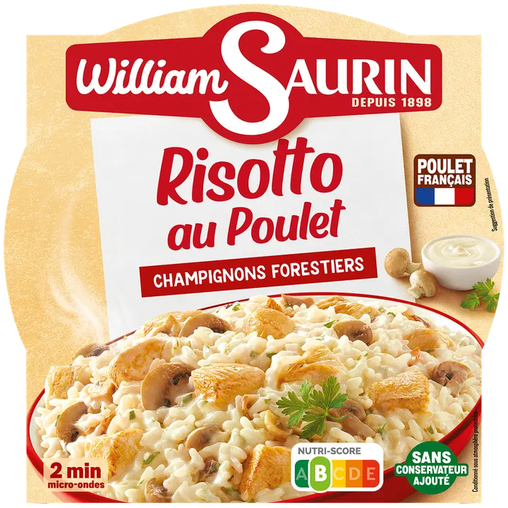 William Saurin Risoto kanaga ja seentega 280 g