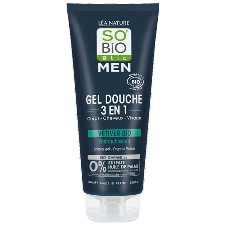 Dušigeel So Bio meeste vetiveriga 200ml