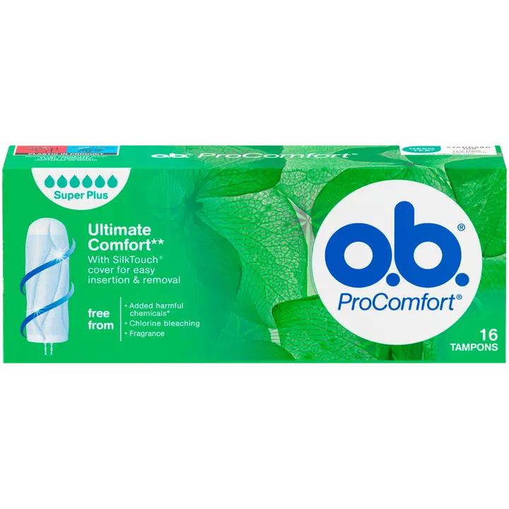 O.B. Pro Comfort Super Plus tampoonid 16tk