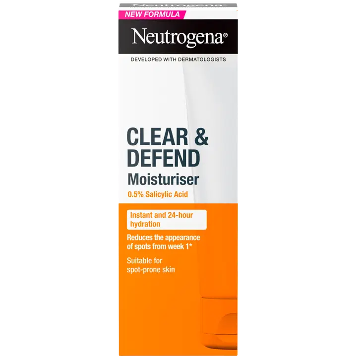 Neutrogena näokreem Clear Defend Moisturiser Oil-Free 50ml