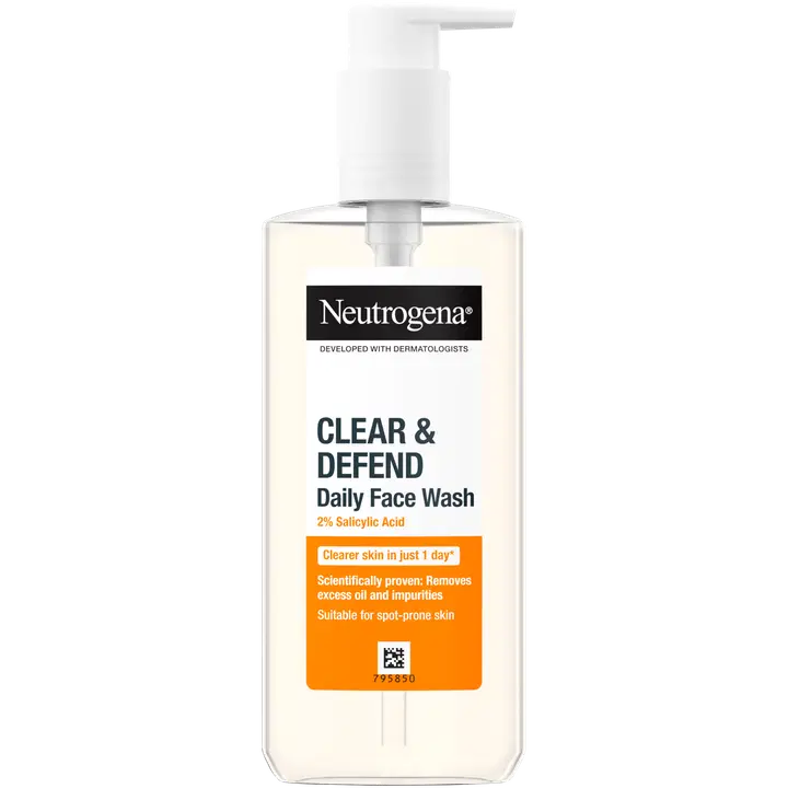 Neutrogena näopuhastusgeel Clear Defend 200ml