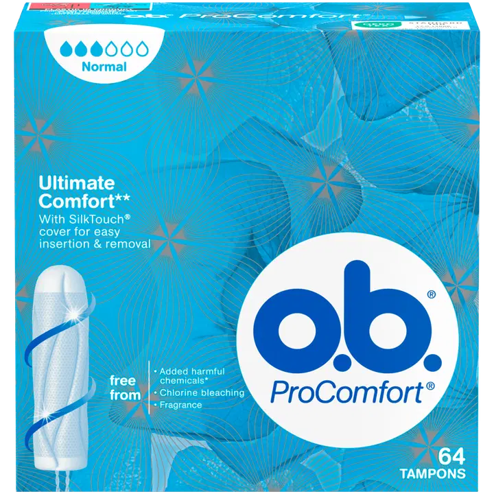O.B. procomfort normal tampoon 64tk