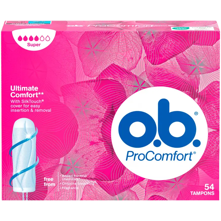 O.B. procomfort super tampoon 54tk