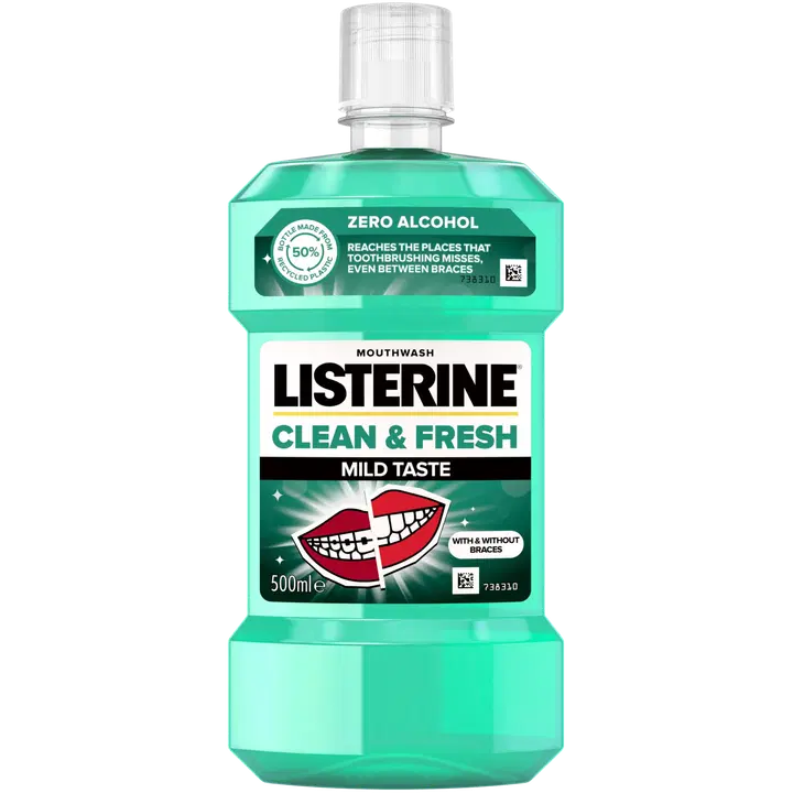 Listerine suuvesi Clean&Fresh 500ml