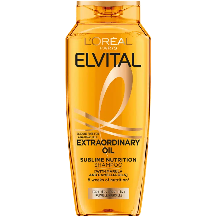 Šampoon Loreal Extraordinary Oil kuivadele juustele 250ml