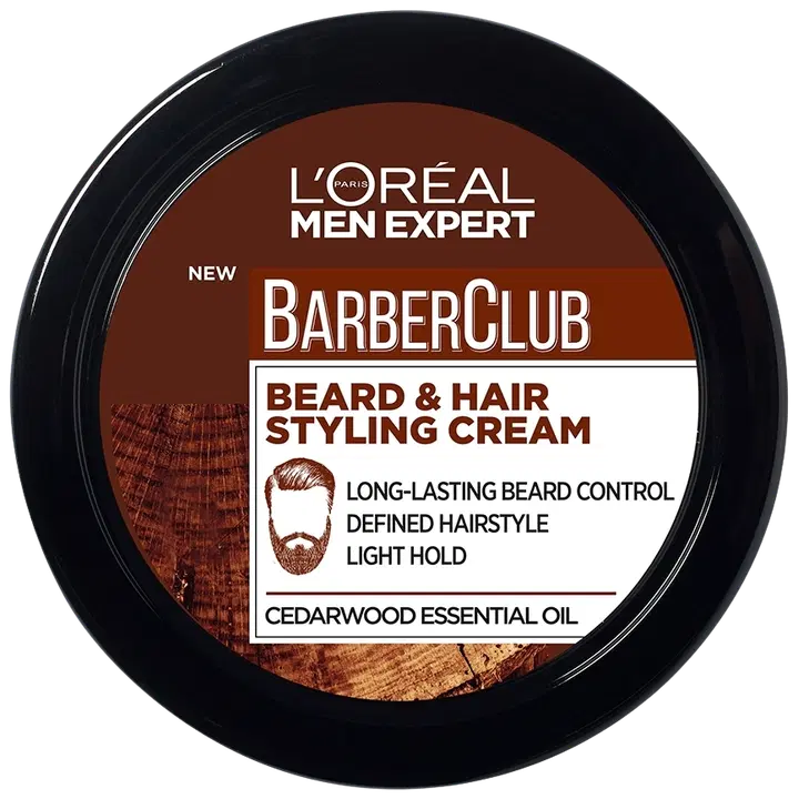 Modelleerimiskreem Loreal Barber Club habemele ja juustele 75ml