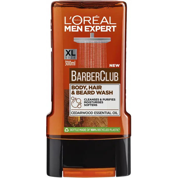 Dušigeel Loreal Barber Club 300ml