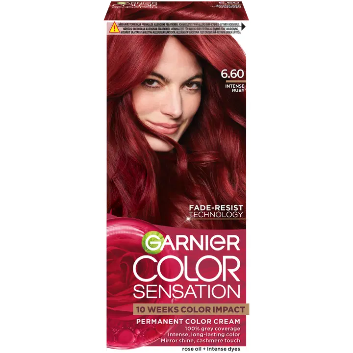 Juuksevärv Garnier Color Sensation 6.60 Intense Ruby