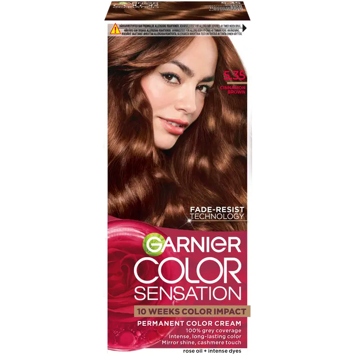 Juuksevärv Garnier Color Sensation 5.35 Cinnamon Brown