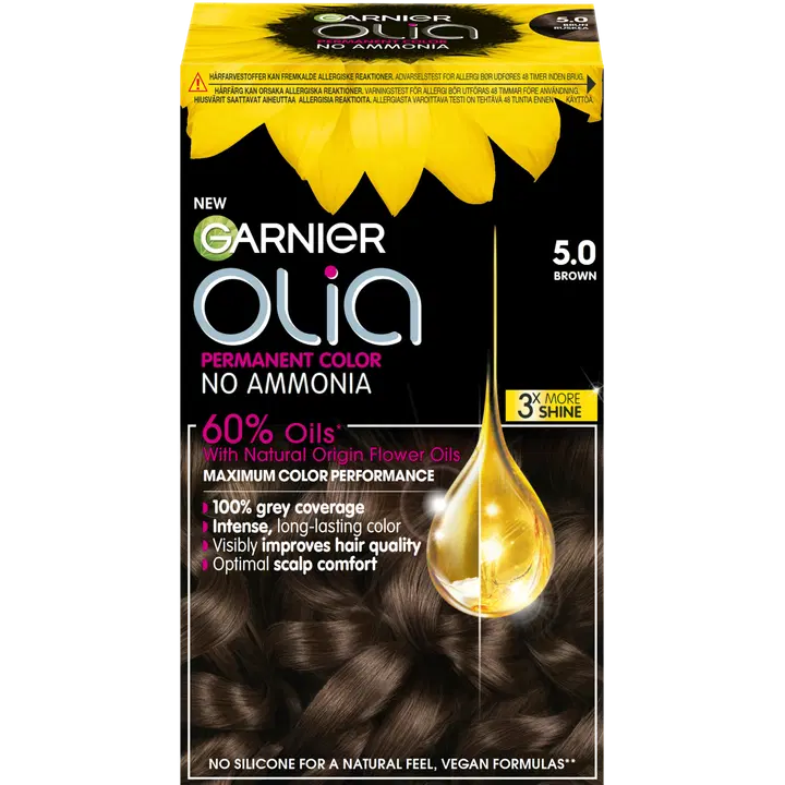 Garnier Olia püsivärv brown 5.0