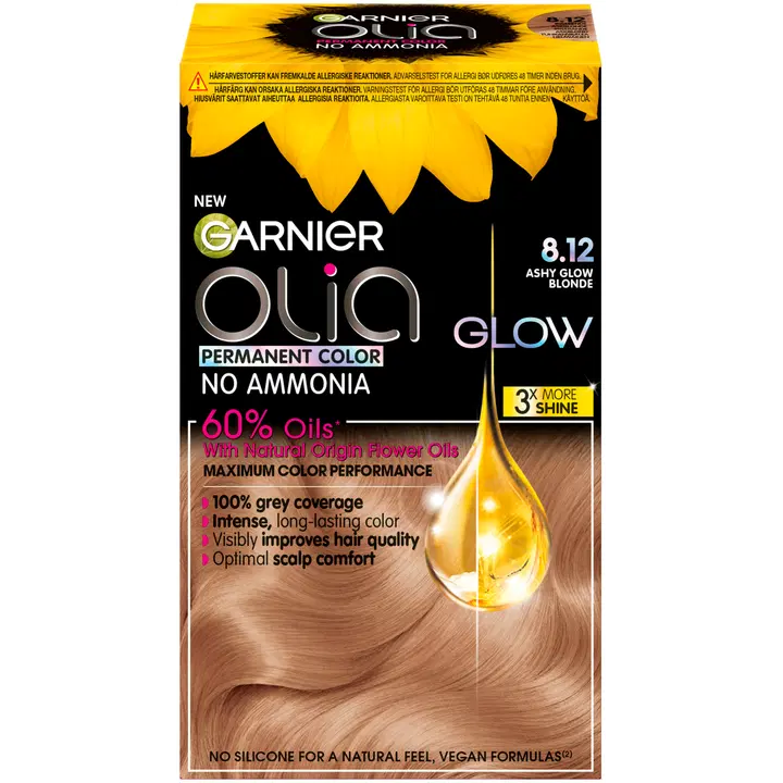 Garnier juuksevärv Olia Ashy Glow blonde 8.12