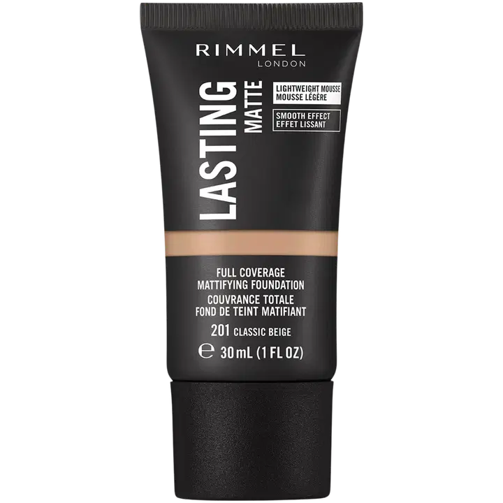 Jumestuskreem Lasting Matte 201 Classic Beige