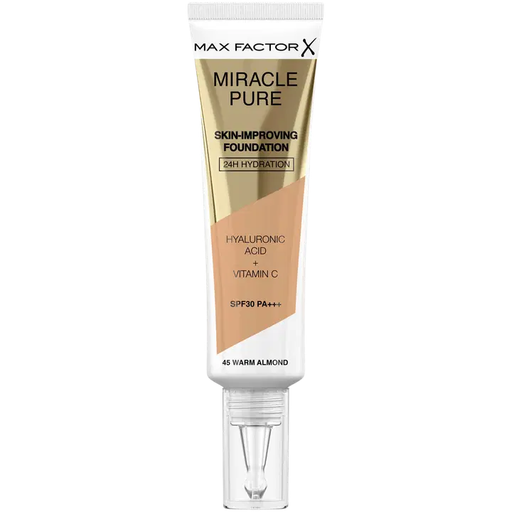 Max Factor jumestuskreem Miracle Pure 45 Warm Almond 30ml