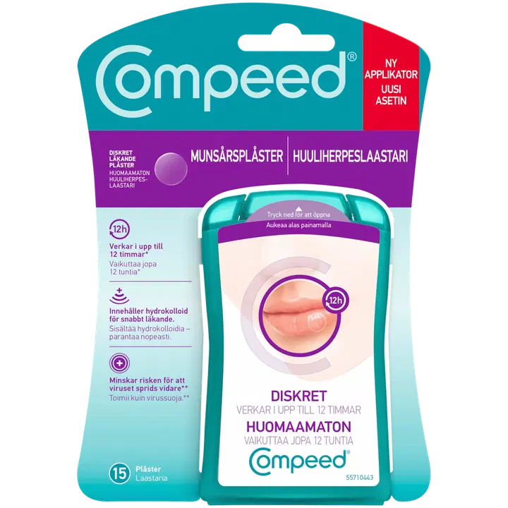 Compeed huuleherpese plaaster 15tk