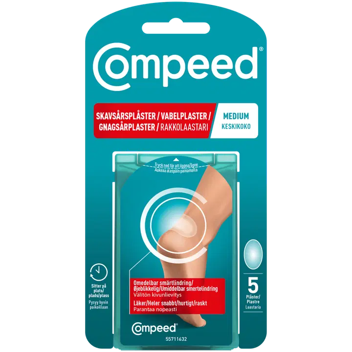 Villiplaastrid Compeed keskmised 5tk