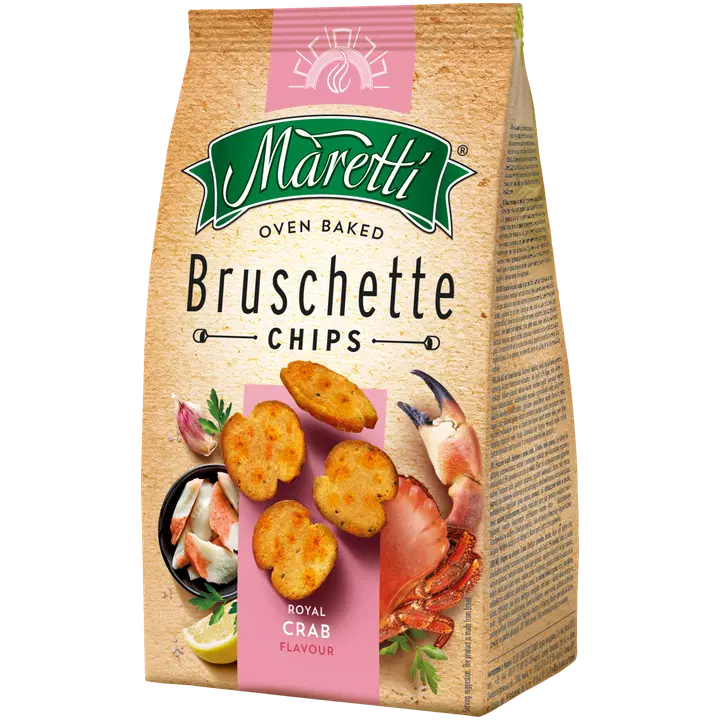 Maretti bruschetta-krõpsud krabimaitselised 70g
