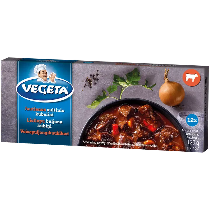Podravka Vegeta veiselihapuljongikuubikud, 120g