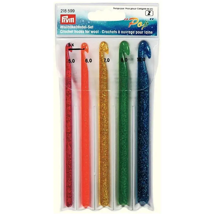 Heegelnõelte komplekt 5tk erinevad (5-6-7-8-10 mm)