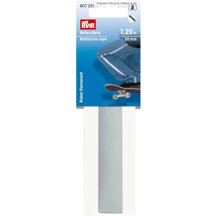 Helkurteip 20 mm/1,2m hall