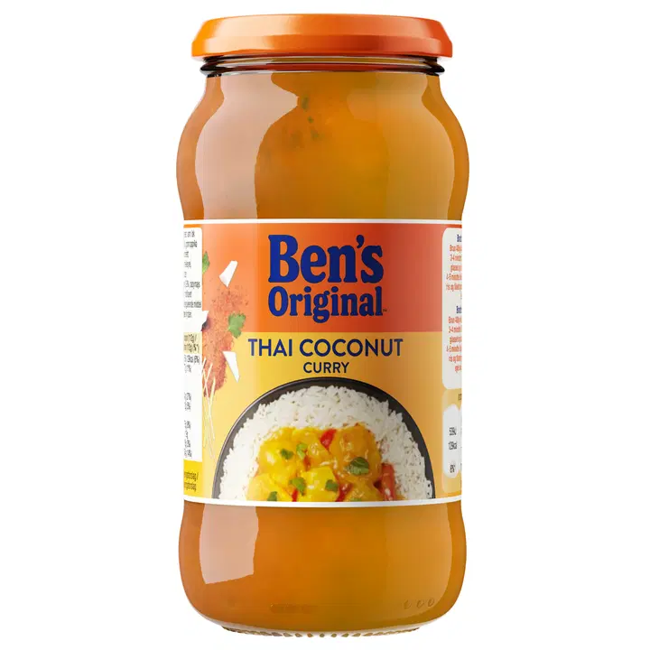 Ben's original thai coconut curry kaste 450g