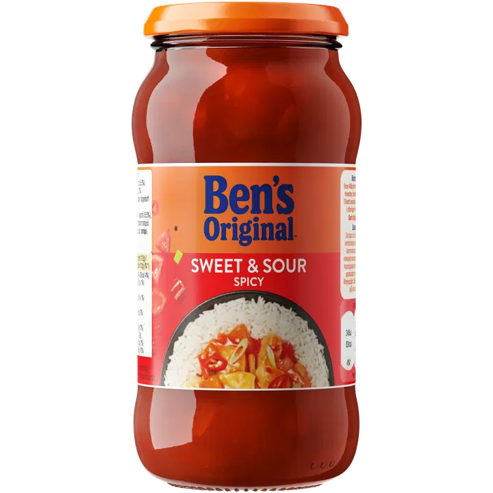 Ben's original sweet&sour spicy kaste 450g