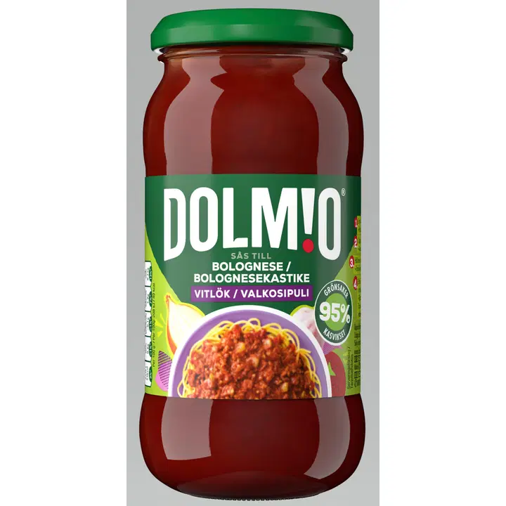 Dolmio bolognese kaste küüslauguga 450 g