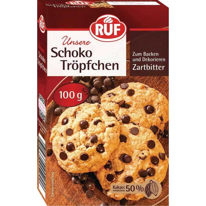Ruf šokolaadist tilgakesed 100 g