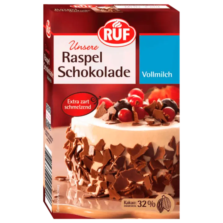 Ruf piimašokolaadi laastud 100 g