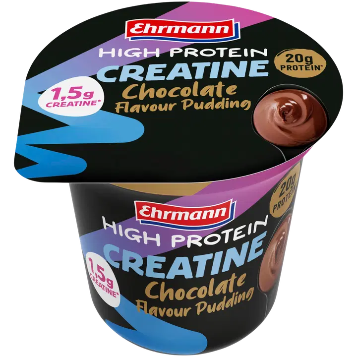 Ehrmann proteiinipuding šokolaadi ja kreatiiniga, 230 g