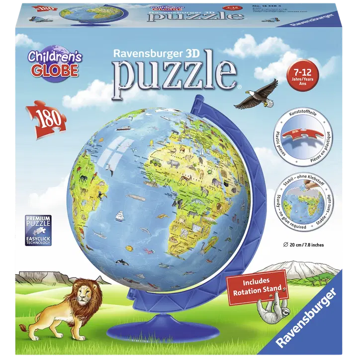 Puzzlepall Gloobus 180 osa