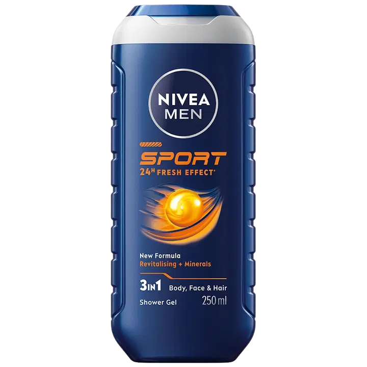 Nivea dušigeel Sport meeste 3in1 250ml