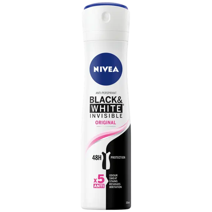 Spreideodorant Black&White Original 150 ml