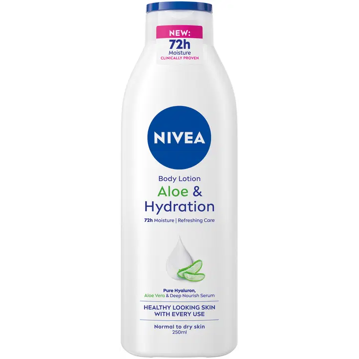 Kehakreem Nivea Aloe&Hydration 250ml