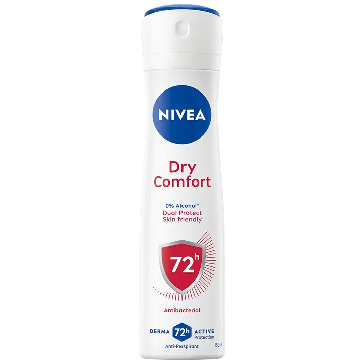 Spreideodorant Nivea Dry Comfort 150ml