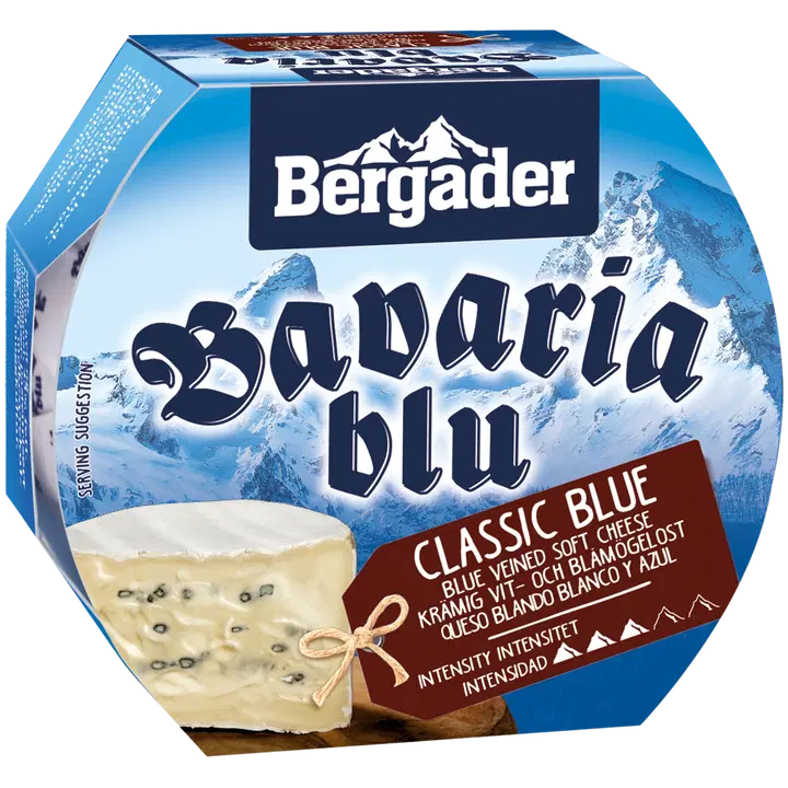 Bergader Bavaria blu sini-valgehallitusjuust, 150 g