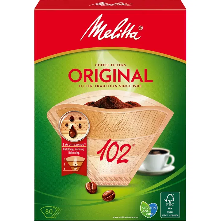 Melitta Kohvifilter 102/80