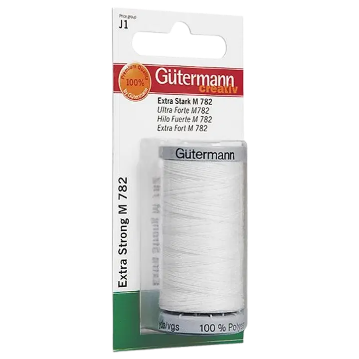 Polüesterniit 100m valge Gütermann